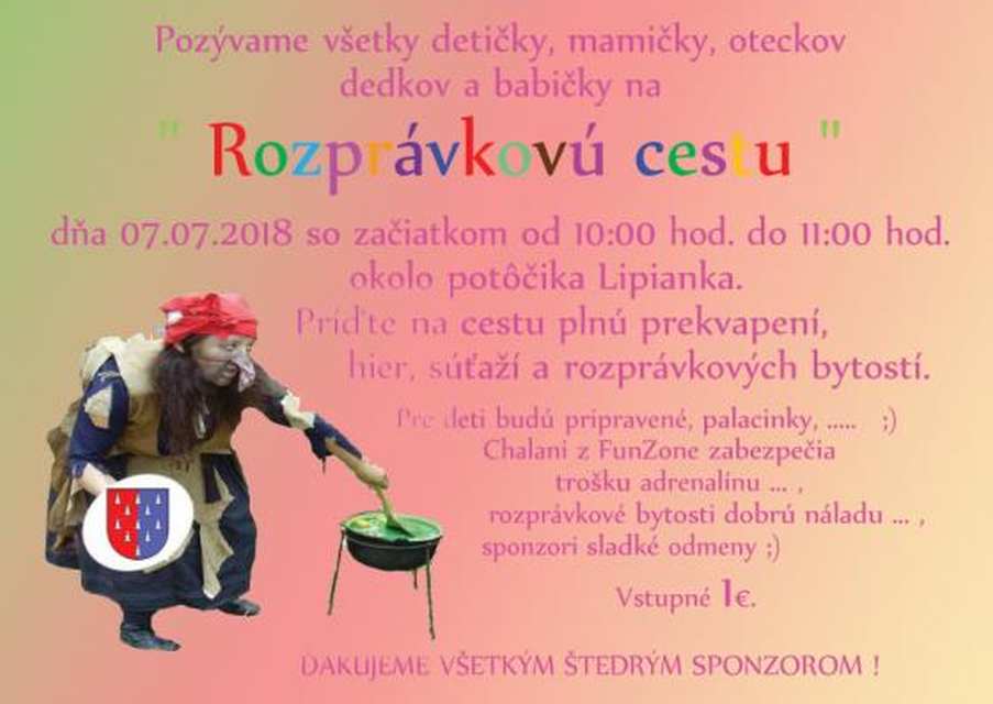 7. 7. 2018 – ROZPRÁVKOVÁ CESTA, Pohronská Polhora