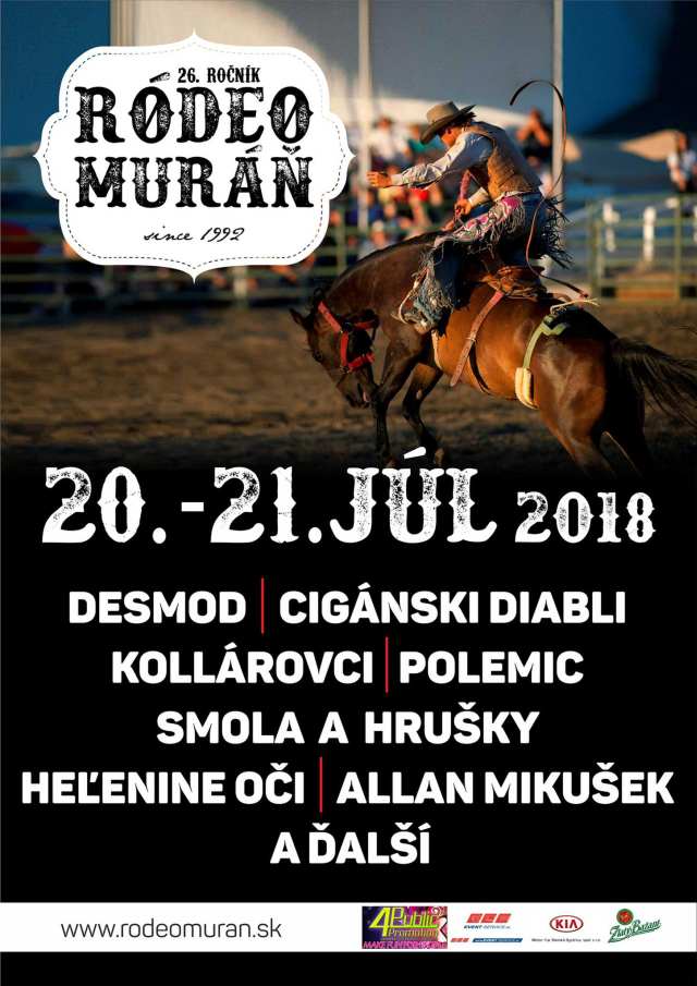 20. -21. 7.2018 RÓDEO, Muráň