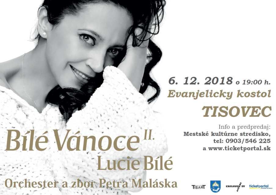 6.12.2018 BÍLÉ VÁNOCE LUCIE BÍLÉ II., Tisovec
