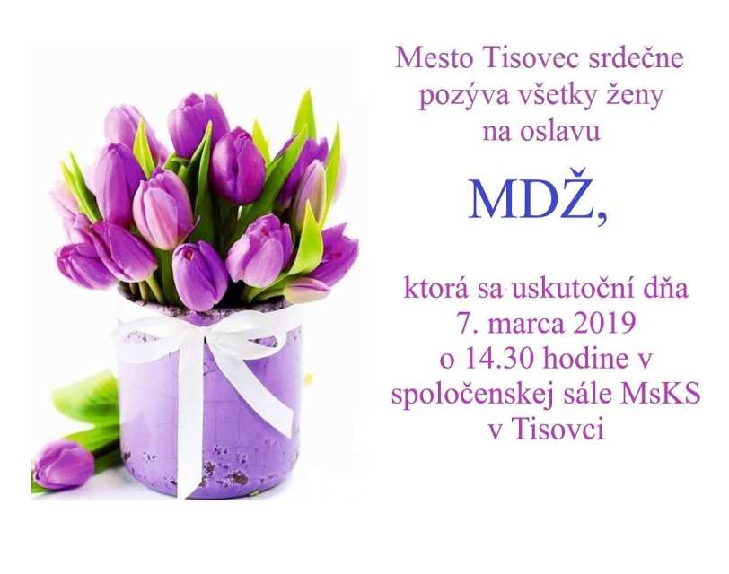 7.3.2019 – Medzinárodný deň žien, Tisovec