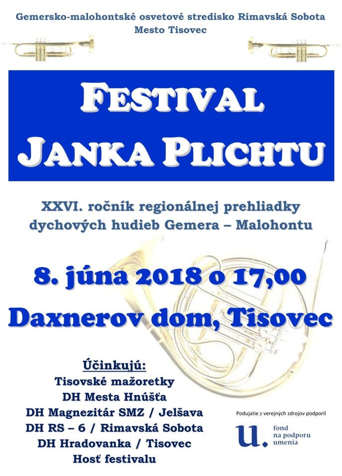 8.6.2018 FESTIVAL JANKA PLICHTU, Tisovec