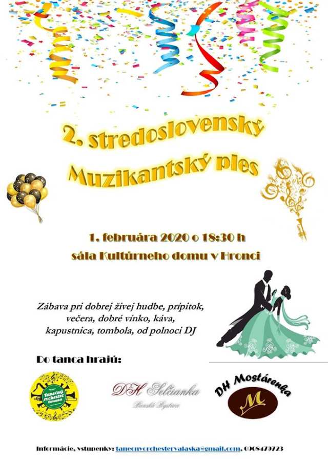 2.stredoslovenský Muzikantský ples, Hronec