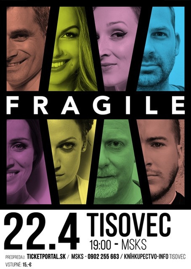 Koncert slovenskej vokálnej skupiny FRAGILE, Tisovec