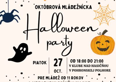 Halloween party Pohronská Polhora