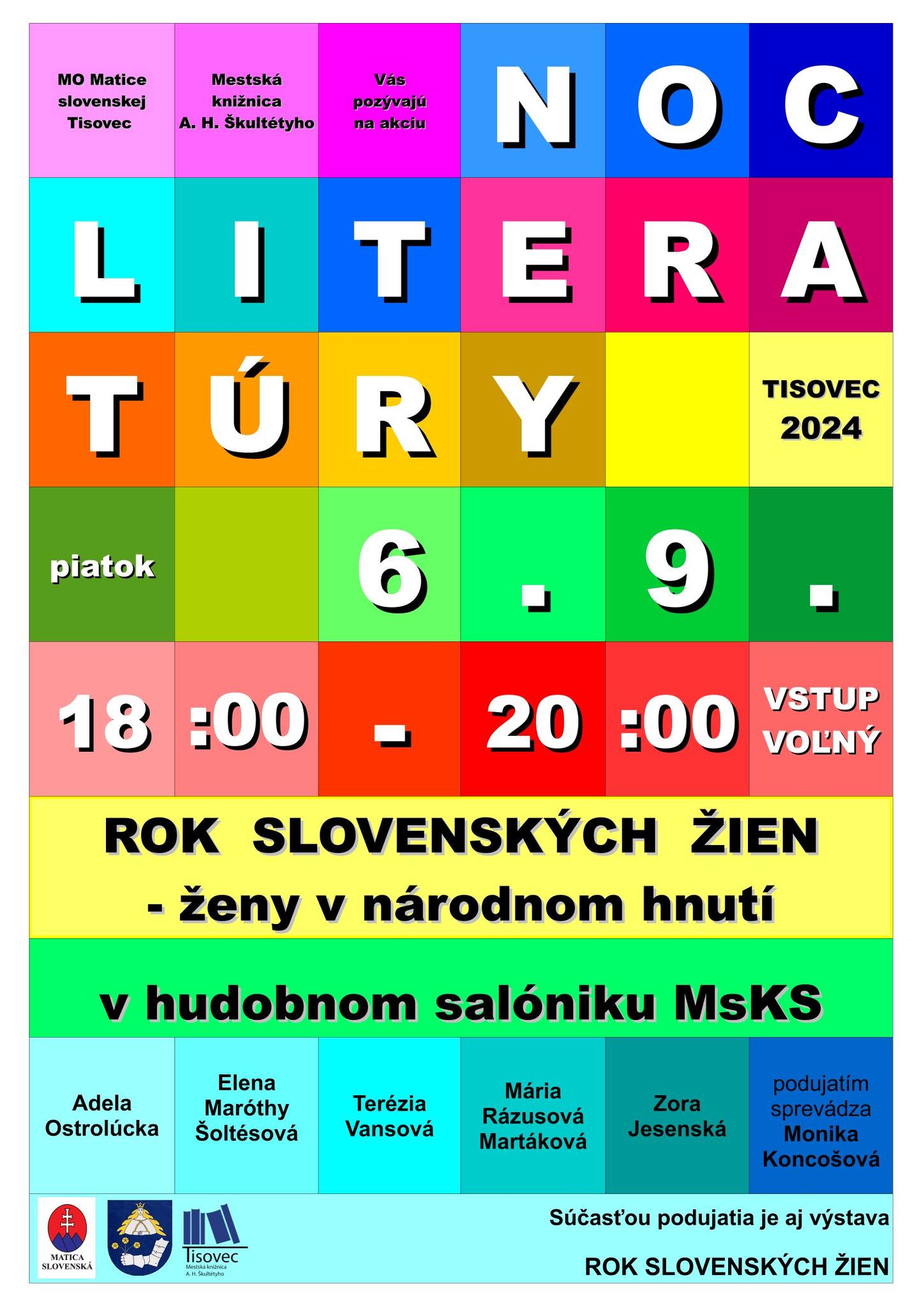 Noc literatúry, Tisovec