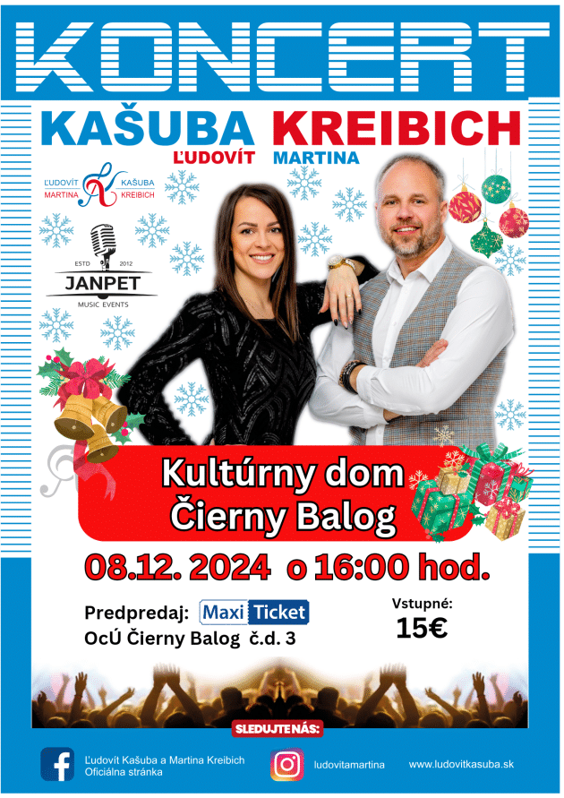 Koncert Kašuba, Čierny Balog