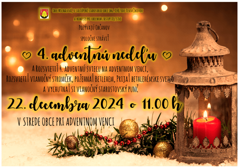 4.adventná nedeľa, Michalová